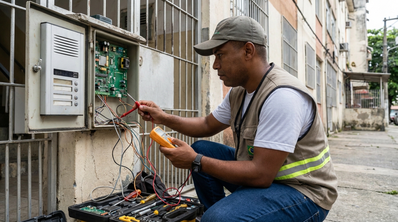 Reparo de Placa e Campainha em Palmas‑TO